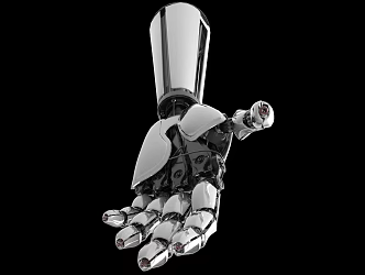 Robot hand. 3d model