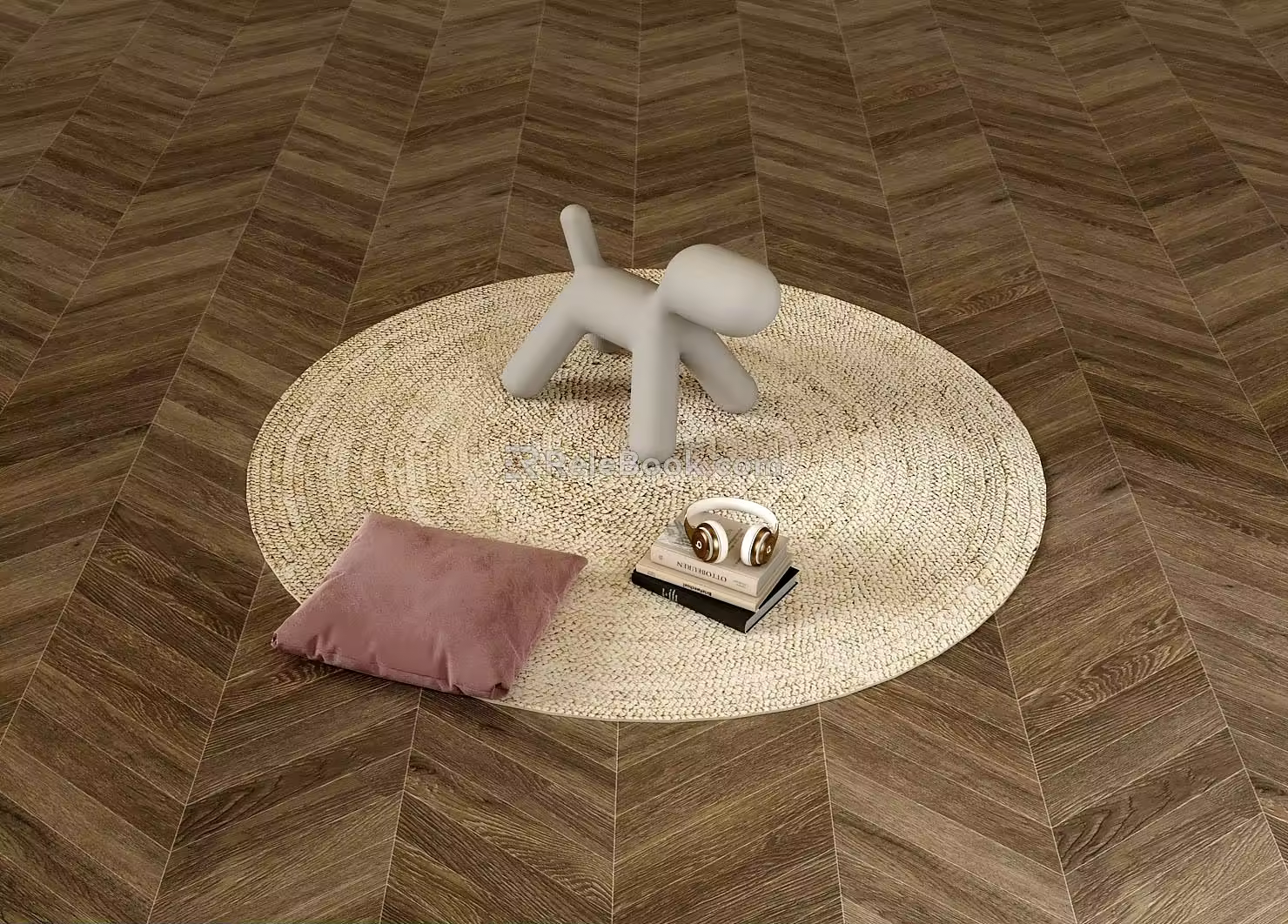 Styling carpet 3d model