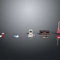 Stylish Modern Desktop Computer Setup With Monitor Keyboard Mouse And Accessories