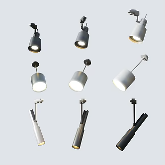 Modern Downlight Spotlight 3d model