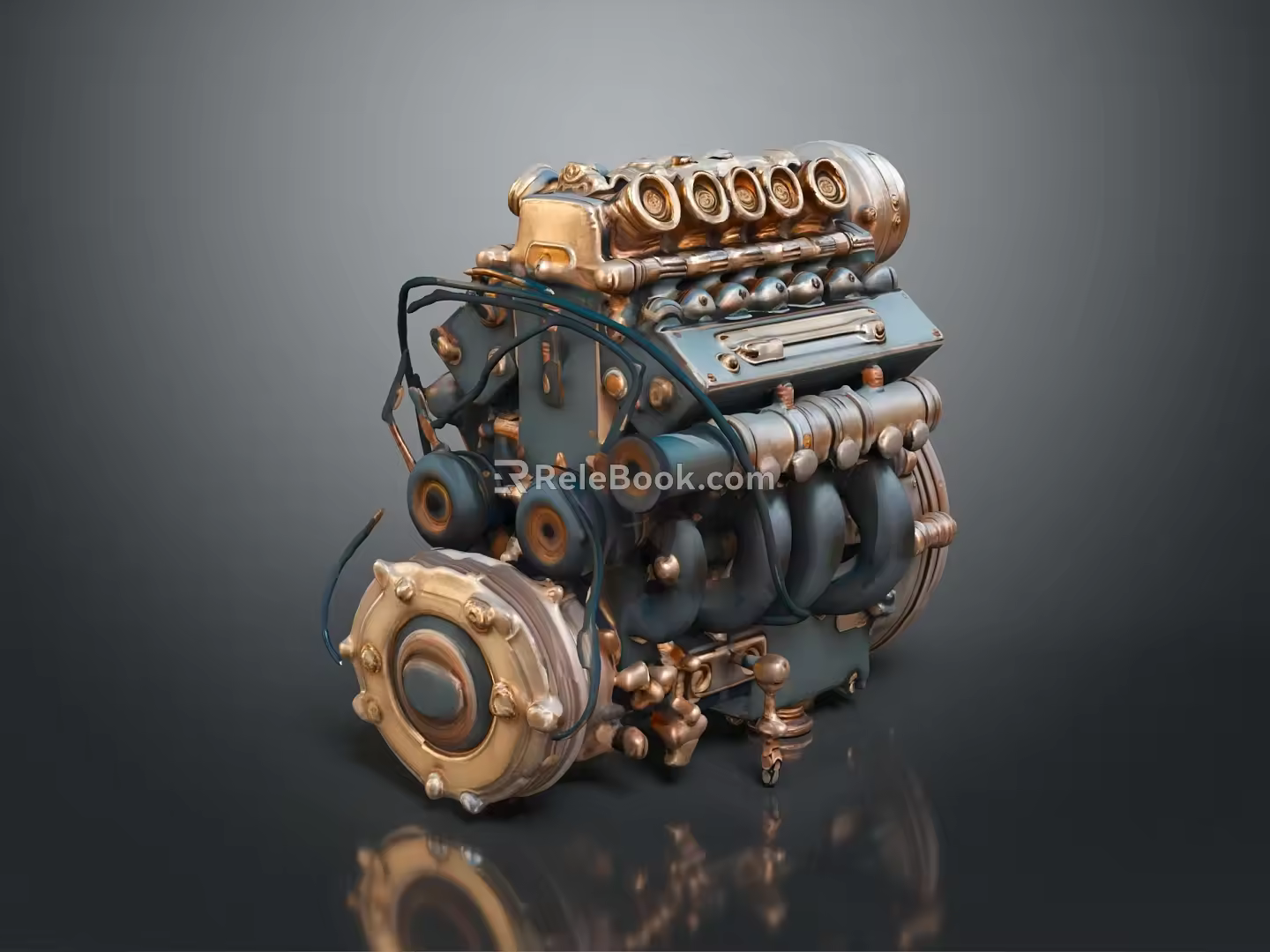 Engine Racing Engine Racing Engine Car Engine Car Engine Modern Vehicle 3d model