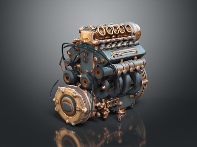 Engine Racing Engine Racing Engine Car Engine Car Engine Modern Vehicle 3d model