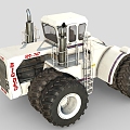 Tractor Big Bud Tractor Big Bud 747 Engineering Truck Automobile Agricultural Vehicle 3d model