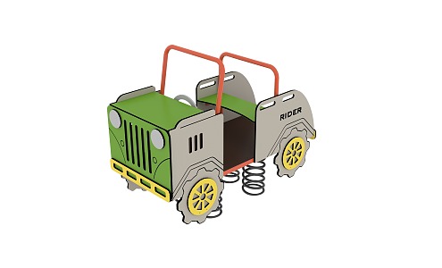 Modern Rocker Trolley 3d model