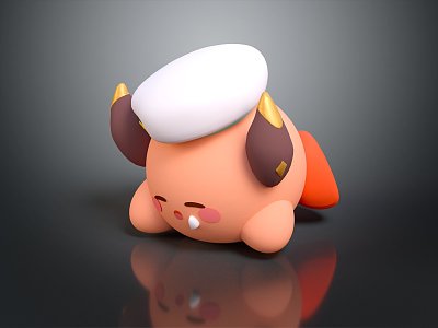 Modern Game Character Cartoon Character Cartoon Animal Cartoon Small Animal 3d model