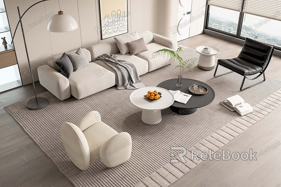 Modern Sofa Coffee Table model