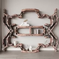 Artistic Wooden Branch Shaped Bookcase Design With Stylish Shelves For Modern Home