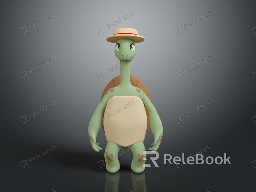 Turtle Turtle Cartoon Turtle Snapping Turtle Chickbill Turtle Reptile Cold Blooded Animal Reptile Reptile Class model