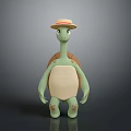 Turtle Cartoon Turtle Snapping Turtle Chickbill Turtle Reptile Cold Blooded Animal Reptile Class 3d model