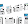 Modern all-in-one machine Intelligent all-in-one machine 3d model