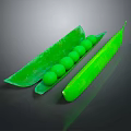 Pea Pod Pea Pod 3d model