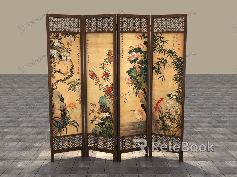 Chinese Screen model