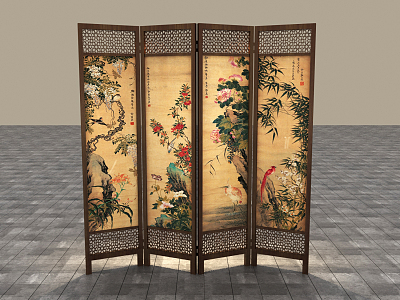 Chinese Screen model