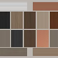 Different Colored Wall Panels for Interior Design with Various Textures and Styles
