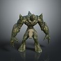 Watcher Rock Magic Stone Man Stone Man Monster Monster Cartoon Monster Cartoon Monster Animation Monster 3d model