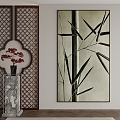 New Chinese Decorative Painting 3d model