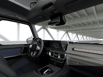 Hyundai Car Interior 3d model