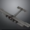 Vintage Biplane Aircraft Model Showcasing Early Aviation For Space Exploration