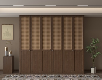 vintage wardrobe 3d model