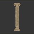 Columns Stone Columns Stone Columns Old Columns Roman Columns Roman Columns Classical Columns Greek Columns 3d model