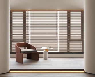 Modern venetian blinds 3d model