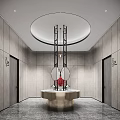 Modern toilet 3d model