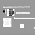 Various Modern Air Conditioner Vents with Different Shapes and Designs for Interior