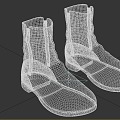 Modern Boots 3d model