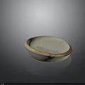 Furniture Decorative Bowl With White Beige Brown Marble Texture For Modern Home Accent