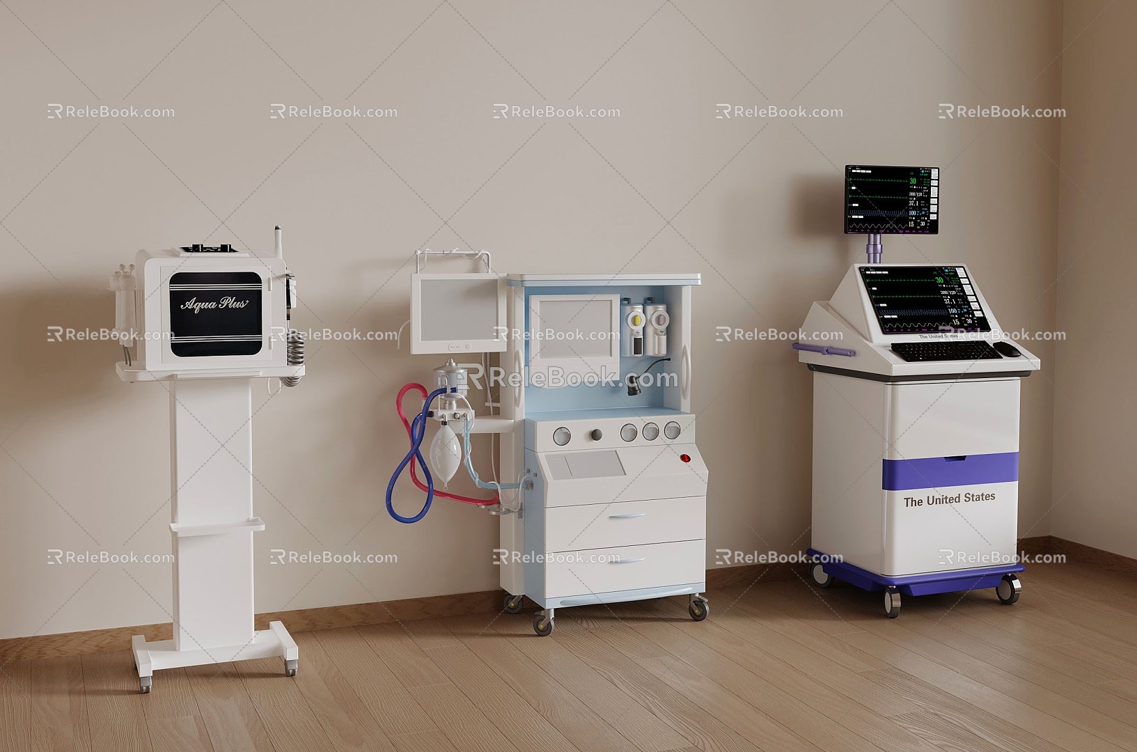 Modern medical equipment inspection machine model