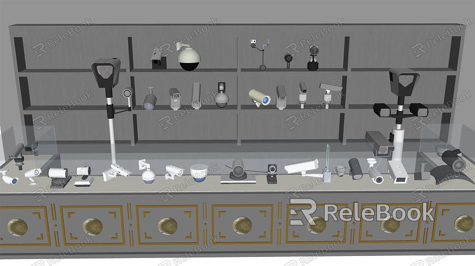 Modern Camera Monitor Shop model