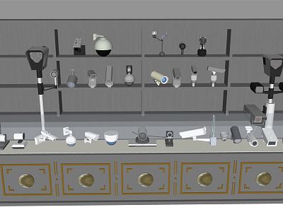 Modern Camera Monitor Shop model