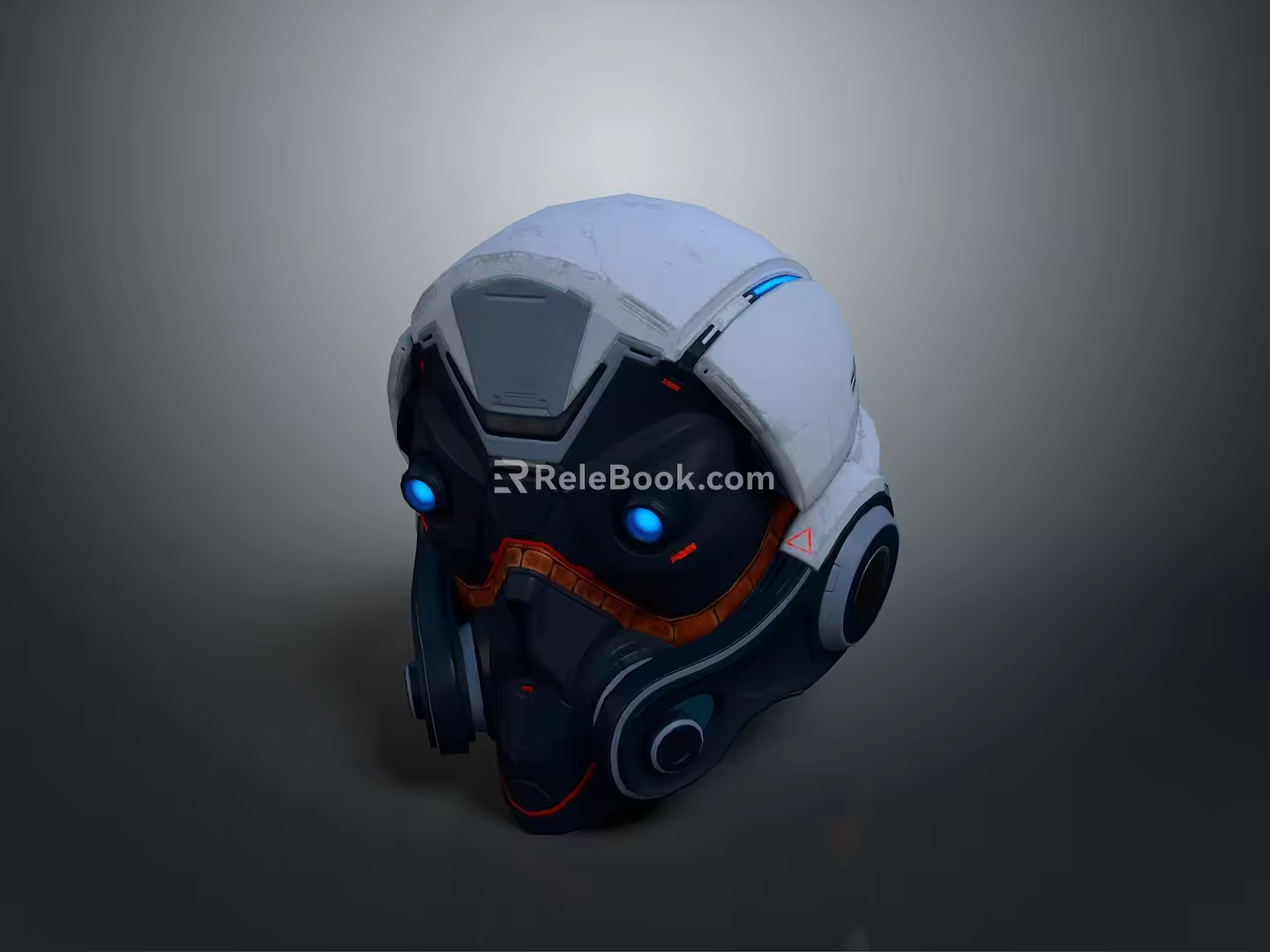 Sci-Fi Helmet Alien Helmet-Helmet High Tech Helmet Game Helmet Helmet 3d model