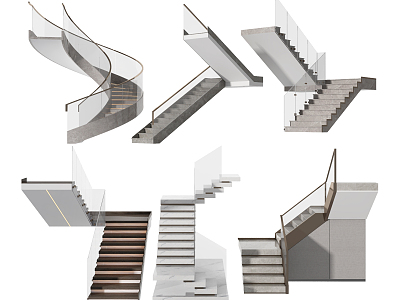 Modern Stairs model