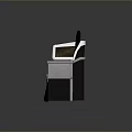 Comfortable Modern Black Cinema Seats With Armrests And Cup Holder Table