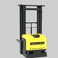 Intelligent Unmanned Forklift AGV Forklift AGV Unmanned Forklift Intelligent Forklift Automatic Forklift Pallet Forklift AGV Cargo Forklift 3d model