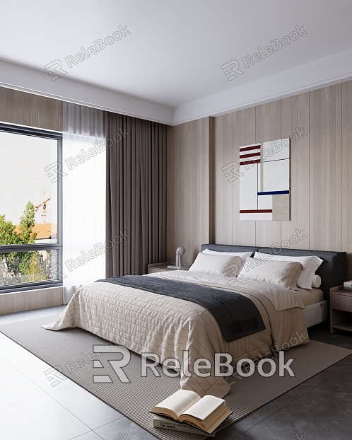 Modern Bedroom model