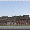 Chinese Architecture Wooden House Wooden House Ancient Architecture Wooden House Commercial Street Rural Architecture Wooden House Homestay 3d model