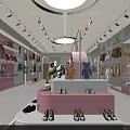 Cute Children's Clothing Store With Window Displays Stuffed Toys And Fashion Apparel