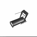 Modern Fitness Treadmill With Digital Control Panel And Sturdy Running Surface