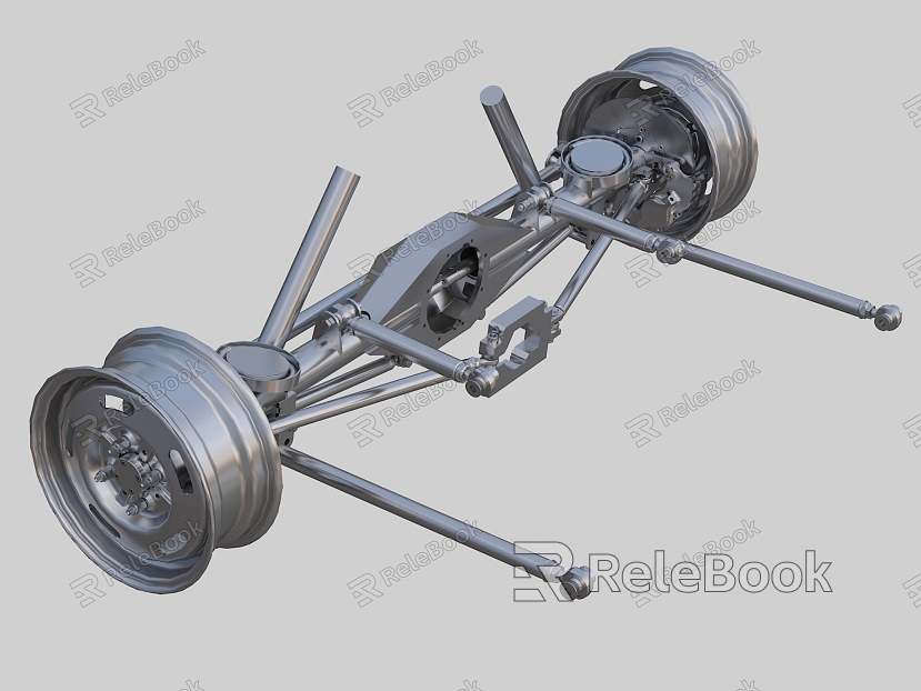 Full floating rear axle auto parts spare parts model