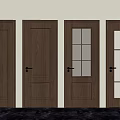 Single door 3d model