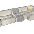 Modern Poliform Multiplayer Sofa 3d model