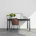 Dressing Table Dressing Table Dressing Table and Chair Makeup Table Makeup Table and Chair Table and Chair 3d model