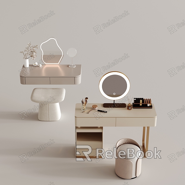 Dressing table combination model