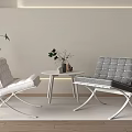 Modern Single Sofa Single Sofa Chair 3d model