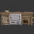 Practical Wooden Square Storage Boxes With Circular Indentations And Small Compartments For Daily Use