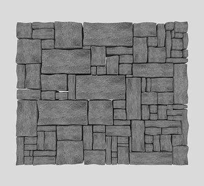 Modern Stone Road Stone Stone Paving Stone Stone Slab Green Slab Path Stone Path Green Slab Road Stone Pavement 3d model