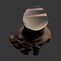 Realistic Human Hand Model Featuring Detailed Skin Texture and Lifelike Fingers