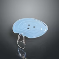 Transparent Plastic Household Hook With Hanging Ring For Practical Daily Use